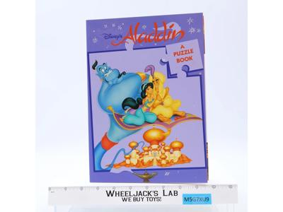 Aladdin Puzzle Book Disney 1993 Penguin Books Vintage NEW