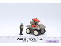 Laser RAT W/Capt. Vic Dakota Hayes Starcom 1986 Coleco Complete Action Vehicle