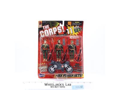 The Corps! Fully Poseable 11-Piece Set 1999 Lanard Action Figures NEW SEALED