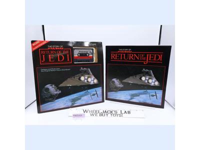 The Story of Star Wars Return of the Jedi Vinyl Record & Cassette 1983 Vintage