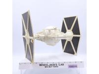 Imperial Tie Fighter WHITE 100% Complete Star Wars 1978 Vintage Kenner Vehicle