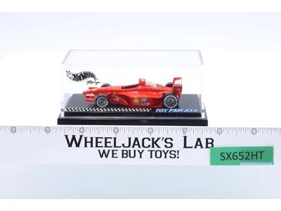 Ferrari Formula 1 2002 Hot Wheels Racing Red Toy Fair NEW in Case