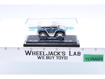 Hummer H2 #2 Toy Fair Chrome Bling 2005 Hot Wheels NEW in Case