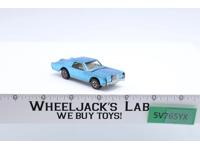 Custom Continental Mark III Light Blue 1969 Redline Hot Wheels Mattel Vintage RL