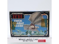 Ewok Combat Glider Complete W/Box Star Wars 1984 Kenner Action Figure Vehicle