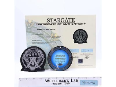 Stargate SGC Patch Stargate SG1 Atlantis by Propworx W/ COA