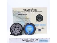 Stargate SGC Patch Stargate SG1 Atlantis by Propworx W/ COA