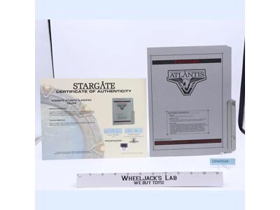 Stargate Atlantis Classified Folder Prop Stargate Atlantis by Propworx W/ COA
