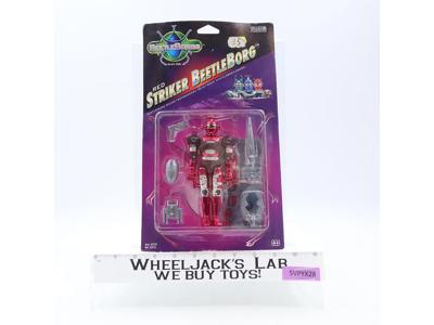 Red Striker Beetleborgs 1997 Bandai Action Figure NEW MOSC SEALED