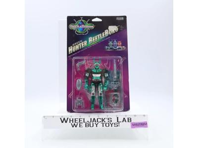 Green Hunter Beetleborgs 1997 Bandai Action Figure NEW MOSC SEALED