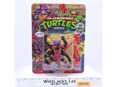 Antrax Teenage Mutant Ninja Turtle TMNT 1992 Playmates NEW MOSC SEALED UNPUNCHED