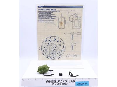 Parachute Pack Mail-Away 100% Complete 1985 GI Joe Action Figure Vintage