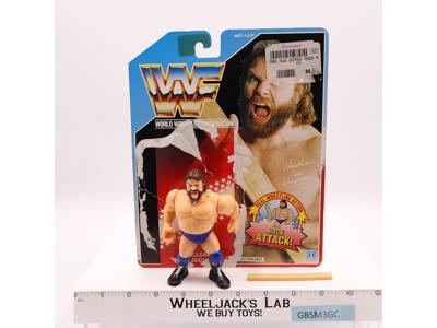 Hacksaw Jim Duggan W/CARDBACK 100% Complete 1991 WWF Wrestling Hasbro Vintage