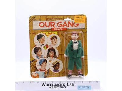 Alfalfa Our Gang 1975 Mego Vintage 6" Action Figure NEW MOSC SEALED