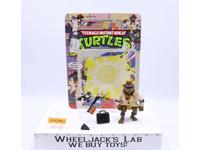 Don, Undercover Turtle W/Card *UNPUNCHED* 100% Comp TMNT 1990 Playmates Action