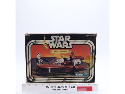 Land Speeder 100% Complete Star Wars 1977 Vintage Kenner Action Figure Vehicle