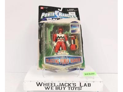 Red Blasting Ranger 100% Complete Power Rangers Lost Galaxy 1999 Bandai Figure