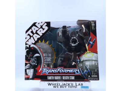 Darth Vader/Death Star Star Wars Transformers Hasbro 2007 Action Figure MISB NEW