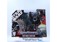 Darth Vader/Death Star Star Wars Transformers Hasbro 2007 Action Figure MISB NEW