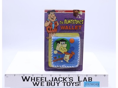 Flintstones Children's Wallet FRED & WILMA 1979 Nasta Hanna-Barbera NEW MOC