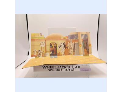 Cantina Adventure Cardboard Backdrop Playset Sears 1978 Kenner Action Figure