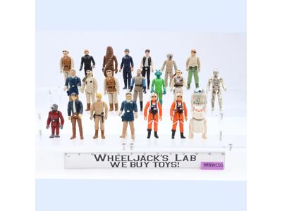 Lot of 22 (#2) Star Wars 1970s-1980s Kenner Vintage Action Figures