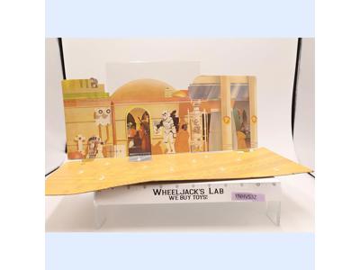 Cantina Adventure Cardboard Backdrop Playset Sears 1978 Kenner Action Figure