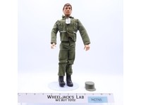Man of Action Adventure Team Flocked Brown Hair GI Joe 1970 Hasbro 12" Figure