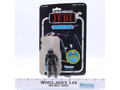 Tie Fighter Pilot 100% Complete 48 Back-E Star Wars ESB 1982 Kenner NO REPRO