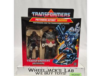 Pretender Waverider 100% Complete W/BOX & INSERT 1987 G1 Transformers Hasbro NM