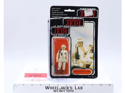 Rebel Commander 70 Back Tri-Logo Star Wars ROTJ 1983 Palitoy NEW MOSC SEALED