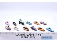 Lot of 11 Boats 1988-89 Vintage Galoob Micro Machines