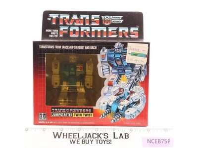Twin Twist MIB NEW 1985 Vintage Hasbro G1 Transformers Action Figure