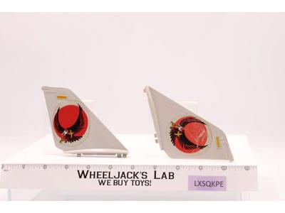 Skystriker XP-14F Tail Fin Wing PAIR 1983 GI Joe Hasbro Vintage Figure Vehicle