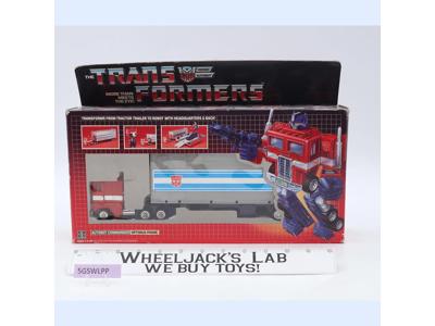 Optimus Prime W/BOX & INSERT 100% Complete 1984 Vintage G1 Transformers Figure