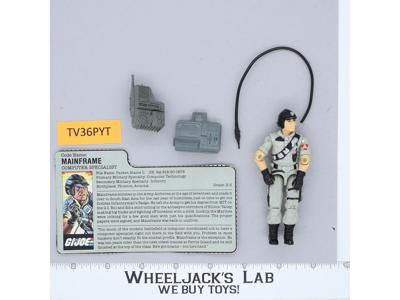 Mainframe V1 100% Complete G.I. Joe 1986 Hasbro Vintage Action Figure
