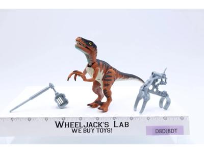 Velociraptor JP06 Restraint Gear 100% Complete Jurassic Park 1997 Hasbro Figure