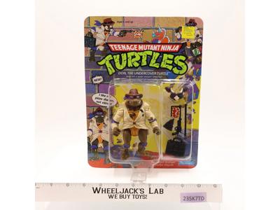 Don Undercover Turtle Teenage Mutant Ninja Turtles TMNT 1990 Playmates NEW MOSC