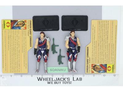Tomax and Xamot 100% Complete G.I Joe 25th Anniv. 2008 Hasbro Figures