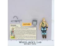 Buzzer V1 100% Complete G.I. Joe 1985 Hasbro Vintage Action Figure