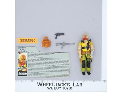 Taurus V1 100% Complete G.I. Joe 1987 Hasbro Vintage Action Figure