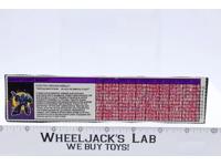 Quake Action Figure Tech Spec 1988 Vintage Hasbro G1 Transformers