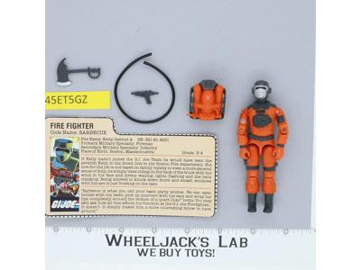 Barbecue V1 100% Complete G.I. Joe 1985 Hasbro Vintage Action Figure