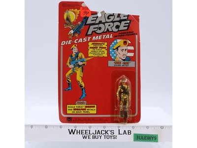 The Cat Escape Artist Eagle Force Mego1981 Die-Cast Metal Vintage Figure MOSC