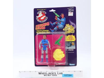 Winston Zeddemore Screaming Heroes The Real Ghostbusters 1986 Kenner NEW SEALED