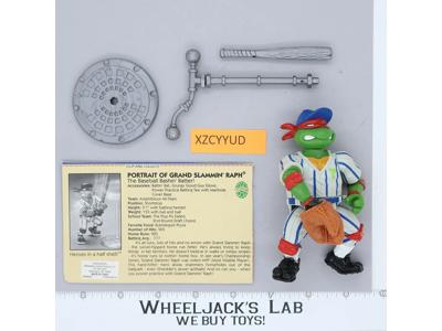 Grand Slammin' Raph 100% Complete Teenage Mutant Ninja Turtles Playmates 1991