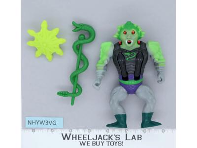 Snake Face 100% Complete He-Man Masters of the Universe MOTU 1987 Mattel