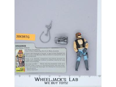 Torch V1 100% Complete G.I. Joe 1985 Hasbro Vintage Action Figure