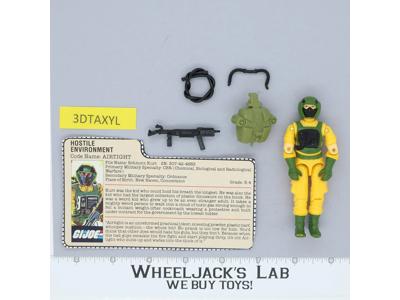 Airtight V1 100% Complete G.I. Joe 1985 Hasbro Vintage Action Figure