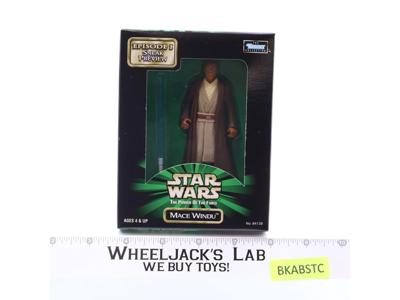 Mace Windu Episode I Power of the Force Star Wars NIB 1998 Kenner Action Figure